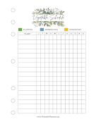 Vegetable Schedule