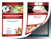 Printable Veterinary Brochure-Bifold