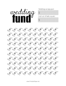 Printable Wedding Fund