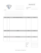 Windshield Repair Invoice Template