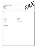 Basic #2 fax cover sheet