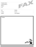 Bonsai Tree fax cover sheet