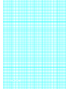 Printable Graph Paper with ten lines per inch and heavy index lines on A4-sized paper