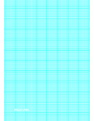 Printable Graph Paper with sixteen lines per inch and heavy index lines on A4-sized paper