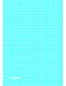 Printable Graph Paper with lines every 1.25mm (8 lines/cm) and heavy index lines on A4-sized paper