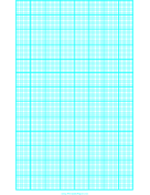 Printable Graph Paper with one line every 2 mm and heavy index lines every tenth line on letter-sized paper