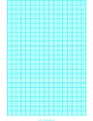 Printable Graph Paper with one line every 2 mm and heavy index lines every fifth line on letter-sized paper