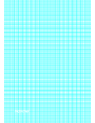 Printable Graph Paper with lines every 2mm (5 lines/cm) and heavy index lines on A4-sized paper