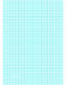 Printable Graph Paper with lines every 3.33mm (3 lines/cm) and heavy index lines on A4-sized paper