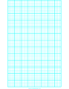 Printable Graph Paper with one line every 5 mm and heavy index lines every fourth line on letter-sized paper