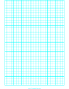 Printable Graph Paper with one line every 2 mm and heavy index lines every fifth line on letter-sized paper