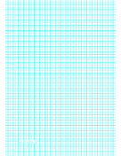 Printable Graph Paper with one line per 5 millimeters and centimeter index lines on A4 paper