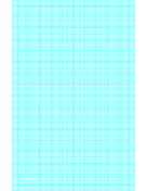 Printable Graph Paper with twelve lines per inch and heavy index lines on ledger-sized paper