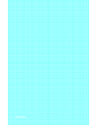 Printable Graph Paper with sixteen lines per inch on ledger-sized paper