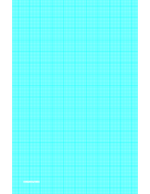 Printable Graph Paper with twenty four lines per inch and heavy index lines on ledger-sized paper