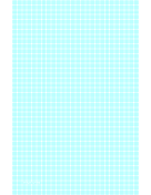 Printable Graph Paper with eight lines per inch on ledger-sized paper