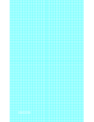 Printable Graph Paper with sixteen lines per inch on legal-sized paper