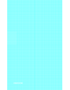 Printable Graph Paper with eighteen lines per inch on legal-sized paper