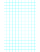 Printable Graph Paper with one line per centimeter on legal-sized paper