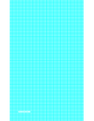 Printable Graph Paper with one line per millimeter and centimeter index lines on legal-sized paper