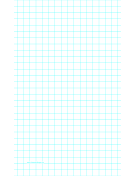 Printable Graph Paper with two lines per inch on legal-sized paper