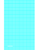 Printable Graph Paper with twenty two lines per inch and heavy index lines on legal-sized paper