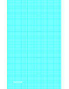 Printable Graph Paper with twenty four lines per inch and heavy index lines on legal-sized paper