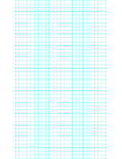 Printable Graph Paper with three lines per inch and heavy index lines on legal-sized paper