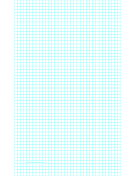 Printable Graph Paper with four lines per inch on legal-sized paper