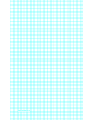 Printable Graph Paper with six lines per inch on legal-sized paper