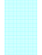 Printable Graph Paper with seven lines per inch and heavy index lines on legal-sized paper