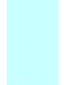 Printable Graph Paper with eight lines per inch on legal-sized paper