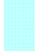 Printable Graph Paper with nine lines per inch and heavy index lines on legal-sized paper