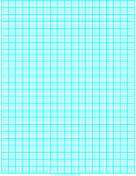 Printable Graph Paper with one line every 2 mm and heavy index lines every fifth line on A4 paper