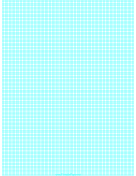 Printable Graph Paper with one line every 2 mm on A4 paper