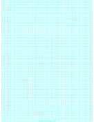 Printable Graph Paper with one line every 3 mm on A4 paper