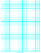 Printable Graph Paper with one line every 5 mm and heavy index lines every fourth line on A4 paper