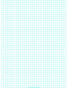 Printable Graph Paper with one line every 6 mm on A4 paper