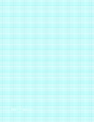 Printable Graph Paper with seven lines per inch and heavy index lines on letter-sized paper