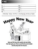 New Year's fax cover sheet