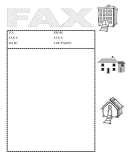 Homes fax cover sheet