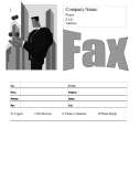 Juggle fax cover sheet