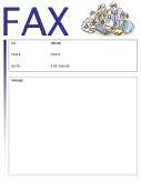 Meeting fax cover sheet