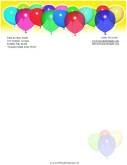 Party #2 stationery design