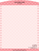 Floral Check Letterhead