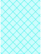 Printable Graph Paper for Quilting with 9 Lines per inch and heavy index lines