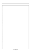 Printable Storyboard with 1x1 grid of 3:2 (35mm photo) screens on legal paper