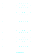 Printable Triangle Graph Paper — 1-cm